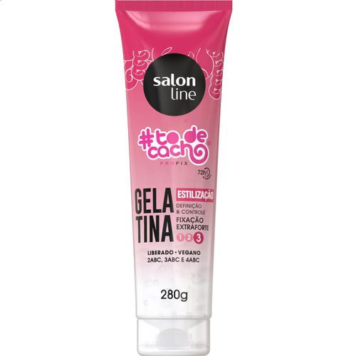 Salon Line Gelatina Est Extra Forte #Todecacho Salon Line Gelatina Est Extra Forte #Todecacho