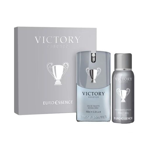 Kit Euro Essence Masculino Victory Kit Euro Essence Masculino Victory