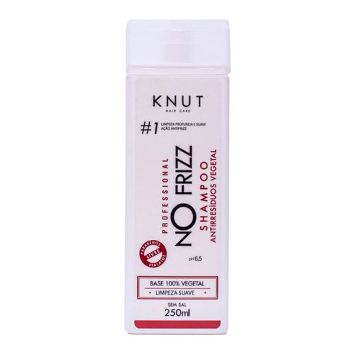 Shampoo Knut Antirresiduos Vegetal No Frizz 250ml