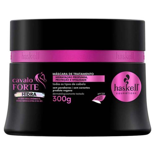 Máscara de Tratamento Haskell Cavalo Forte Hidra 300g Máscara de Tratamento Haskell Cavalo Forte Hidra 300g