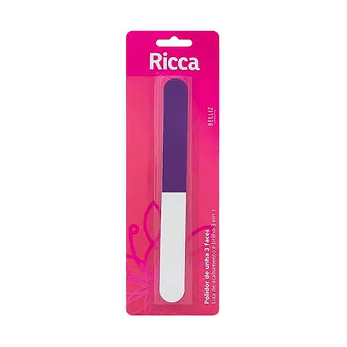 Ricca Polidor Unhas 3 Faces Ref 723