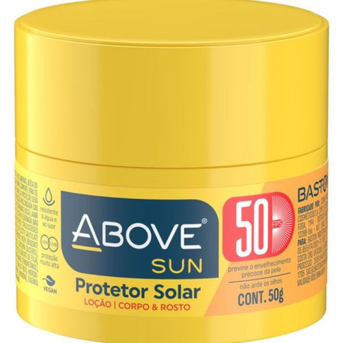 Protetor Solar Above Fps50 50g Creme Corpo E Rosto Protetor Solar Above Fps50 50g Creme Corpo E Rosto