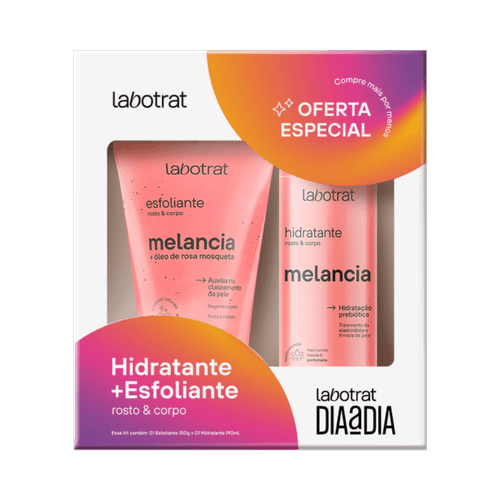 Kit Labotrat Hidratate + Esfoliante Dia a Dia Melância
