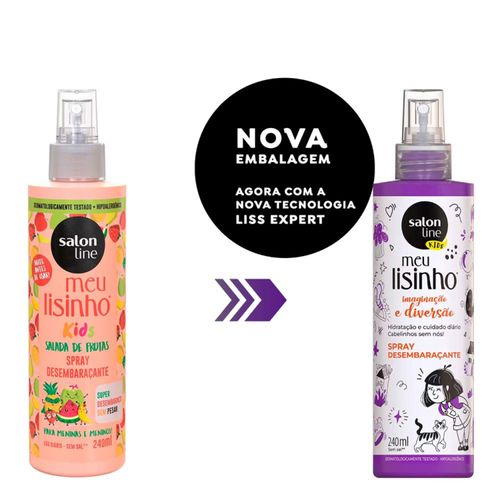 Spray Infantil Salon Line 240ml Meu Lisinho Spray Infantil Salon Line 240ml Meu Lisinho