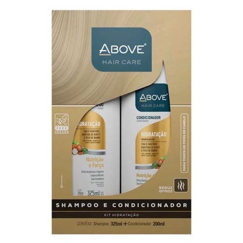 Shampoo + Condicionador Above 325ml + 200ml Hidratação Shampoo + Condicionador Above 325ml + 200ml Hidratação