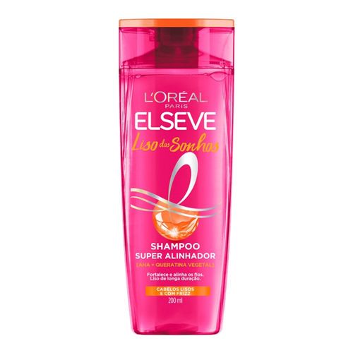 Shampoo Elseve Liso dos Sonhos 200ml Shampoo Elseve Liso dos Sonhos 200ml
