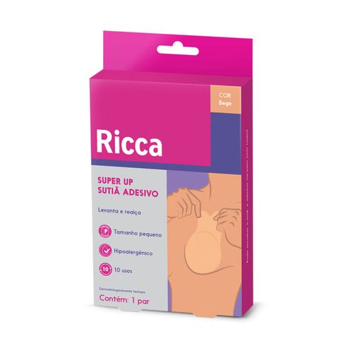 Sutiã Adesivo Ricca P Bege Sutiã Adesivo Ricca P Bege
