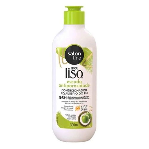 Shampoo Salon Line Meu Liso 300ml Escudo Antiporosidade Shampoo Salon Line Meu Liso 300ml Escudo Antiporosidade