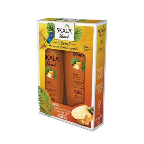 Shampoo + Condicionador Skala 325ml Caju E Murumuru Shampoo + Condicionador Skala 325ml Caju E Murumuru