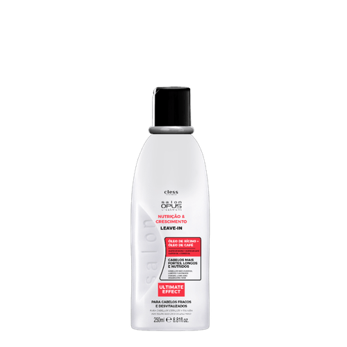Leave In Salon Opus 250ml Nutrição E Crescimento Leave In Salon Opus 250ml Nutrição E Crescimento