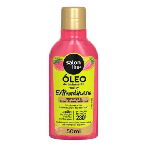 Óleo Capilar Salon Line 50ml Morango Multy Extraordinário