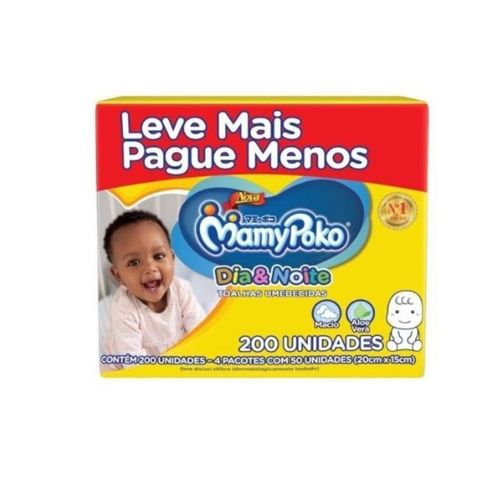 Lenço Umedecido Mamypoko Dn 200 Unidades Lenço Umedecido Mamypoko Dn 200 Unidades