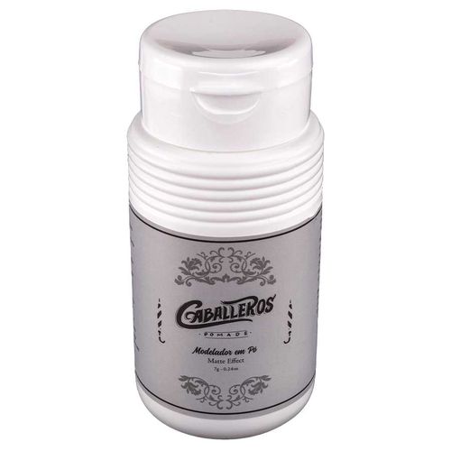 Pomada em Pó Modelador - Matte Effect Alta Fixação 7g Caballeros Pomada em Pó Modelador - Matte Effect Alta Fixação 7g Caballeros