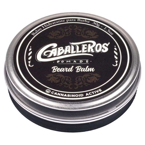 Beard Balm Hidratante Para Barba em Cera 30g Caballeros Beard Balm Hidratante Para Barba em Cera 30g Caballeros