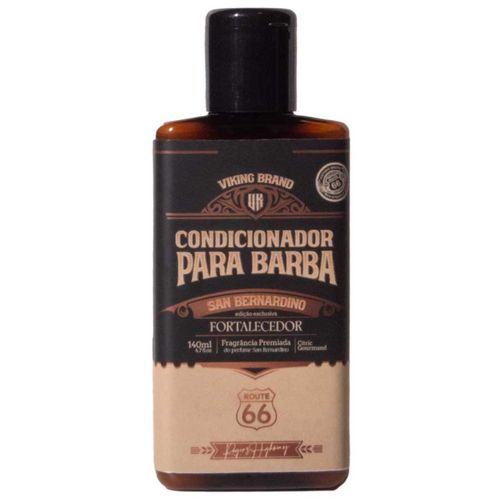 Condicionador Para Barba San Bernardino Fortalecedor Route 66 140mL Viking Condicionador Para Barba San Bernardino Fortalecedor Route 66 140mL Viking