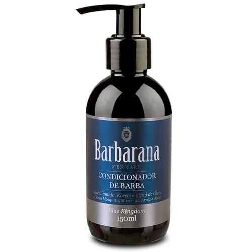 Condicionador de Barba Blue Kingdom Amadeirado Suave 150mL Barbarana Condicionador de Barba Blue Kingdom Amadeirado Suave 150mL Barbarana