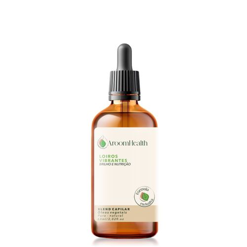 Blend de óleos capilares Loiros vibrantes - 60 ml Fórmula Exclusiva