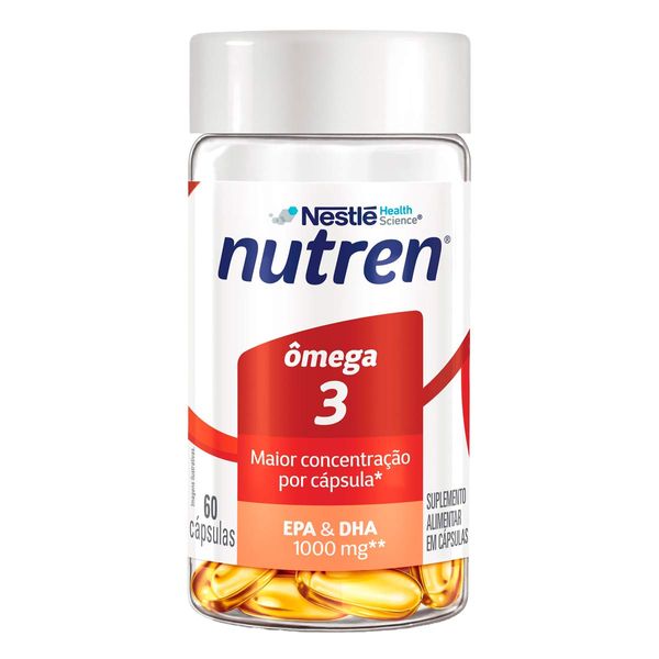 Suplemento Alimentar Nutren Ômega 3 60 Cápsulas