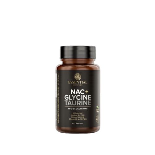 NAC + Glycine + Taurine Essential Nutrition 90 Cápsulas