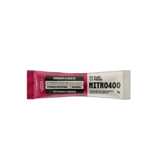 Nitrato Nitro400 Beterraba e Laranja Sachê Plant Power 9g Beterraba e Laranja