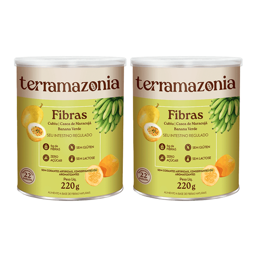 Kit 2X: Everyday Fibras Terramazonia 220g Kit 2X: Everyday Fibras Terramazonia 220g