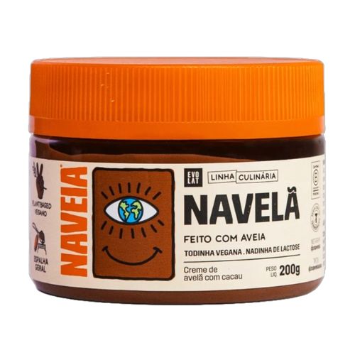 Creme de Avelã com Cacau Navelã Naveia 200g Creme de Avelã com Cacau Navelã Naveia 200g