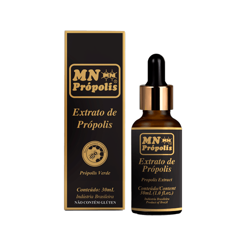Extrato de Própolis Ouro MN Food 30ml Extrato de Própolis Ouro MN Food 30ml