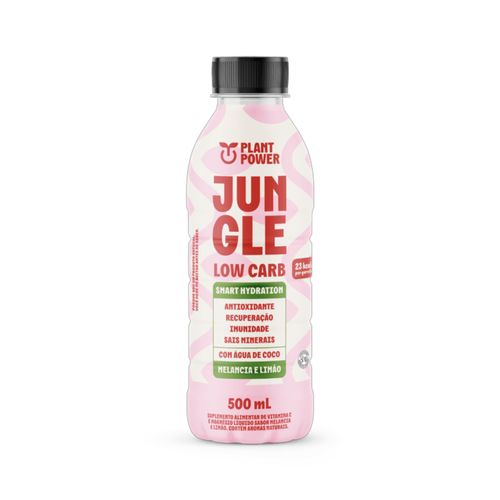 Bebida Isotônica Low Carb Melancia e Limão Jungle 500ml Bebida Isotônica Low Carb Melancia e Limão Jungle 500ml