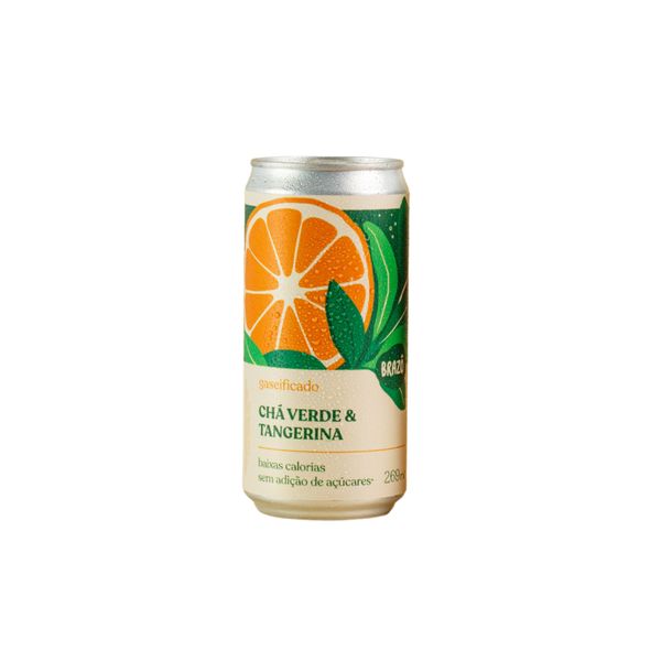 Chá Verde com Tangerina Gaseificado Brazô 269ml