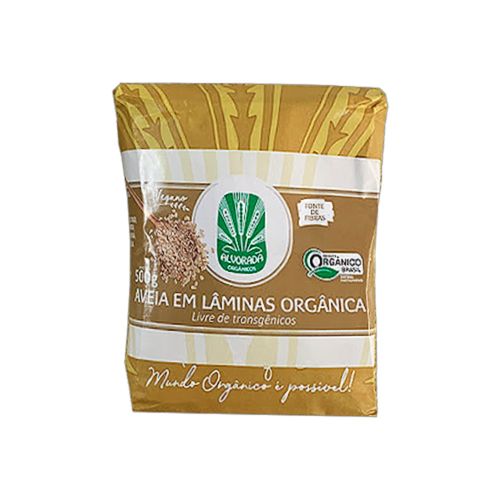 Aveia em Lâminas Orgânica Alvorada 500g Aveia em Lâminas Orgânica Alvorada 500g