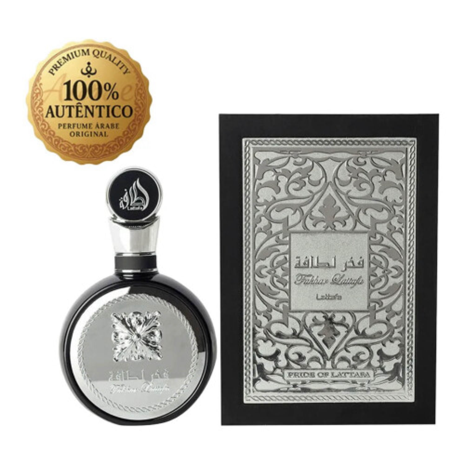 Perfume Árabe Fakhar Black Lattafa Original Edp Masculino 100ml