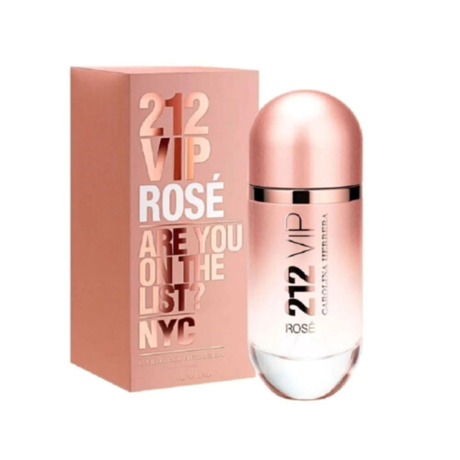 Perfume Carolina Herrera 212 Vip Rose 80ml Selo Adipec Original