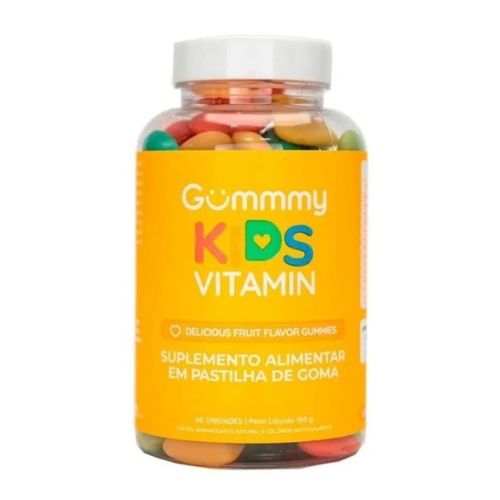 Gummy Kids Suplemento Alimentar Mix de Frutas 60unid