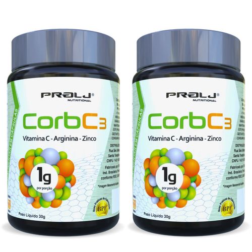 Corb C3 1000Mg Na Porção 60 Cápsulas Kit 2