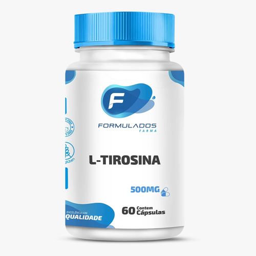 L-Tirosina 500mg 60 Cápsulas
