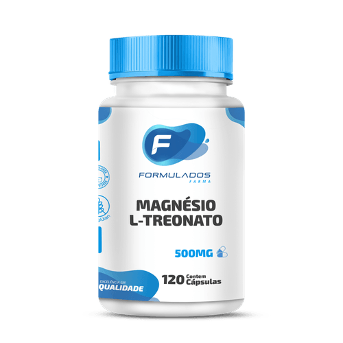 Magnésio L-Treonato 500mg 120 Cápsulas Magnésio L-Treonato 500mg 120 Cápsulas