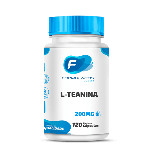 L-Teanina 200mg 120 Cápsulas