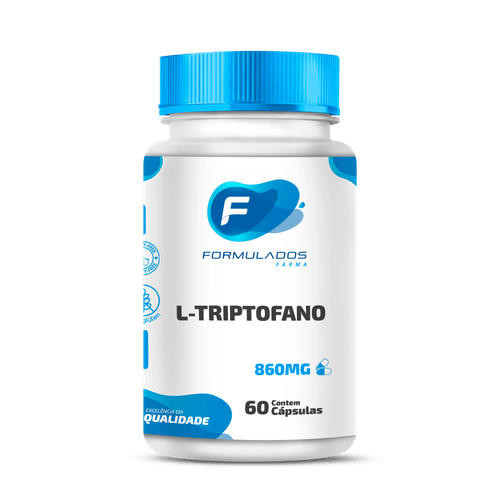 L-Triptofano 860mg 60 Cápsulas