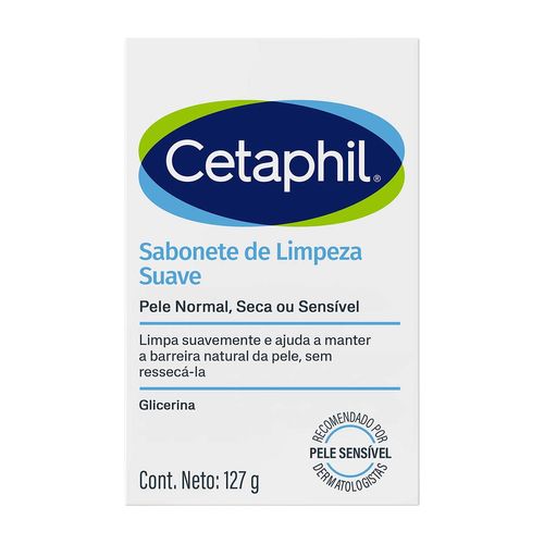 Sabonete Em Barra Cetaphil Limpeza Suave 127G