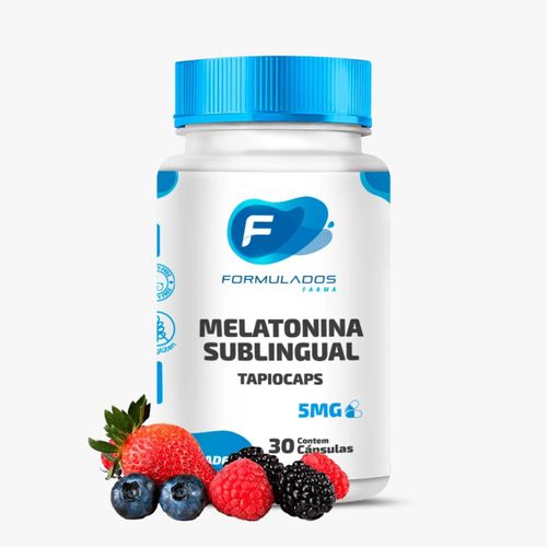 Melatonina Sublingual (Tapiocaps) 5mg 30 Cápsulas