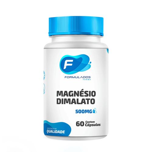 Magnésio Dimalato 500mg 60caps Magnésio Dimalato 500mg 60caps