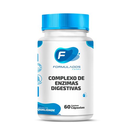 Complexo de Enzimas Digestivas 60 Cápsulas