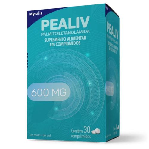 Pealiv 600mg Suplemento Alimentar Myralis 30cpr