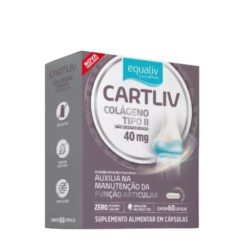 Suplemento Alimentar Cartliv Equaliv 60 Cápsulas Suplemento Alimentar Cartliv Equaliv 60 Cápsulas
