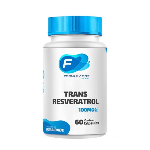Trans-Resveratrol 100mg 60 cápsulas