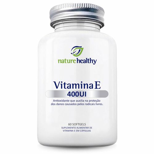 VITAMINA E 400UI c/ 60 NATURE HEALTHY