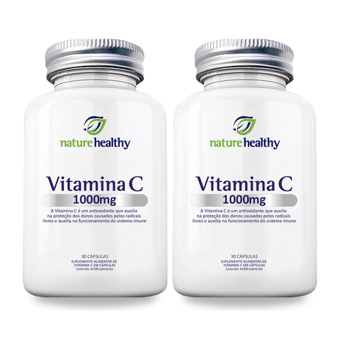COMBO c/ 2 - VITAMINA C 1000MG c/ 30 NATURE HEALTHY COMBO c/ 2 - VITAMINA C 1000MG c/ 30 NATURE HEALTHY