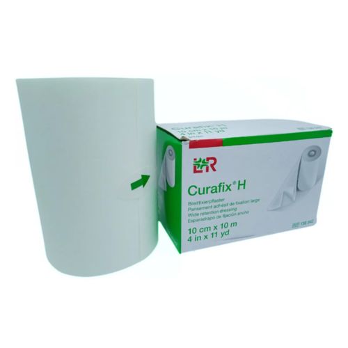 Fita Adesiva de Retenção Cirúrgica CURAFIX H (rolo 10cm X 10m) - Lohmann & Rauscher
