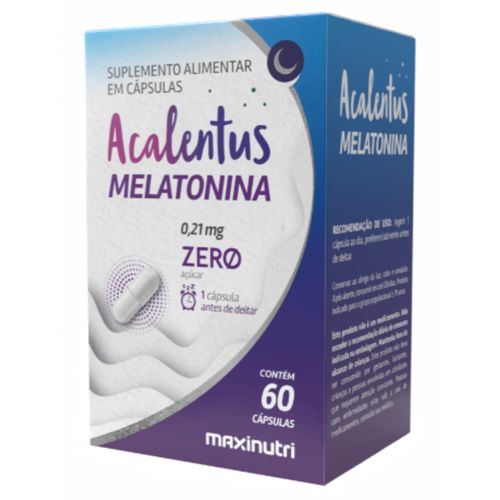 MELATONINA ACALENTUS 90CPS MAXINUTRI MELATONINA ACALENTUS 90CPS MAXINUTRI