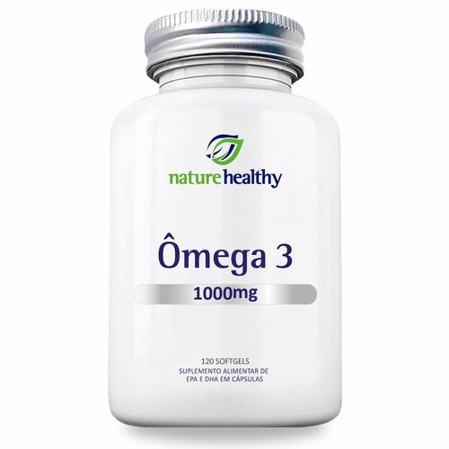 ÔMEGA 3 1.000MG FISH OIL MEG-3 c/ 120 NATURE HEALTHY ÔMEGA 3 1.000MG FISH OIL MEG-3 c/ 120 NATURE HEALTHY